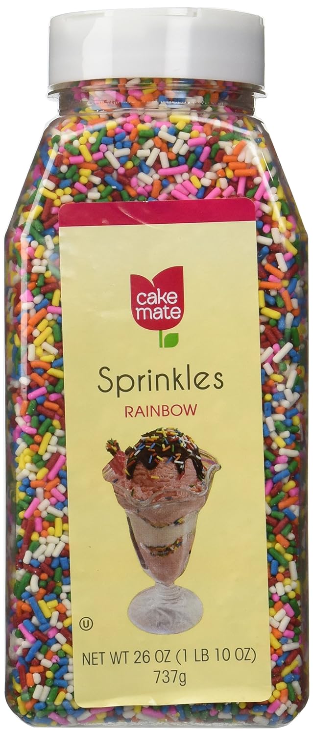 Cake Mate Sprinkles Rainbow 26 Oz Food, Beverages Tobacco Food Items