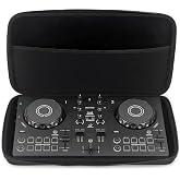 ANALOG CASES Case For AlphaTheta DDJ-FLX2 - Custom-Fitted PULSE Hard Case | Durable Molded EVA Hard Case, Excellent Protection, Compact Design &amp; Precise Custom Fit, Comfortable Handle, Smooth Zipper