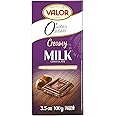 Valor, No Sugar Added, Creamy Milk Chocolate Bar With Hazelnut Filling, 100 grams