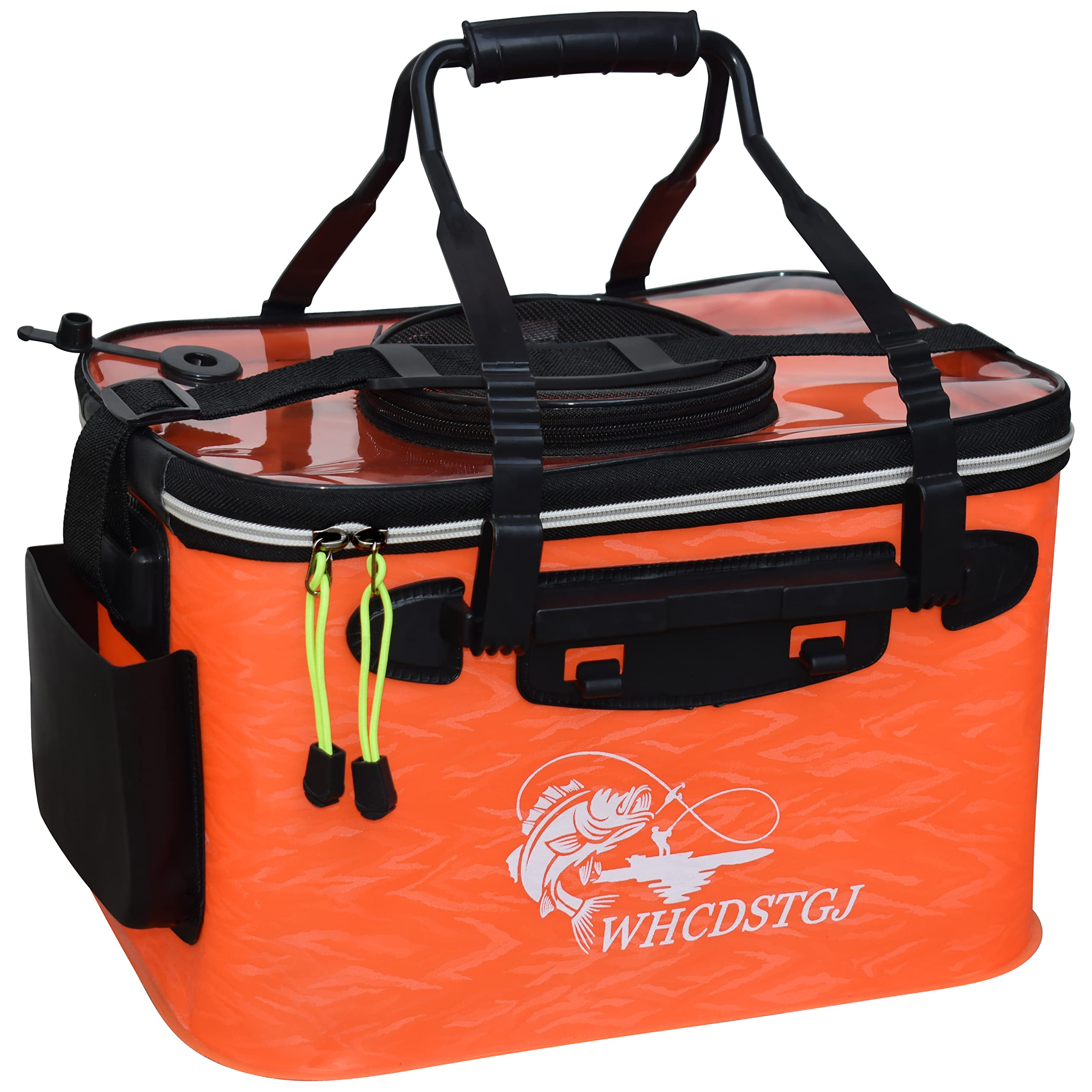 Frabill Collapsible Bait Bucket Fishing Bucket,Foldable Fish