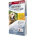 SENTRY Fiproguard Plus for Dogs, Flea and Tick Prevention for Dogs (45-88 Pounds), Includes 3 Month Supply of Topical Flea Treatments