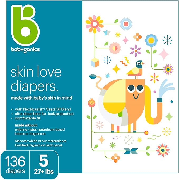 babyganics diapers size 2
