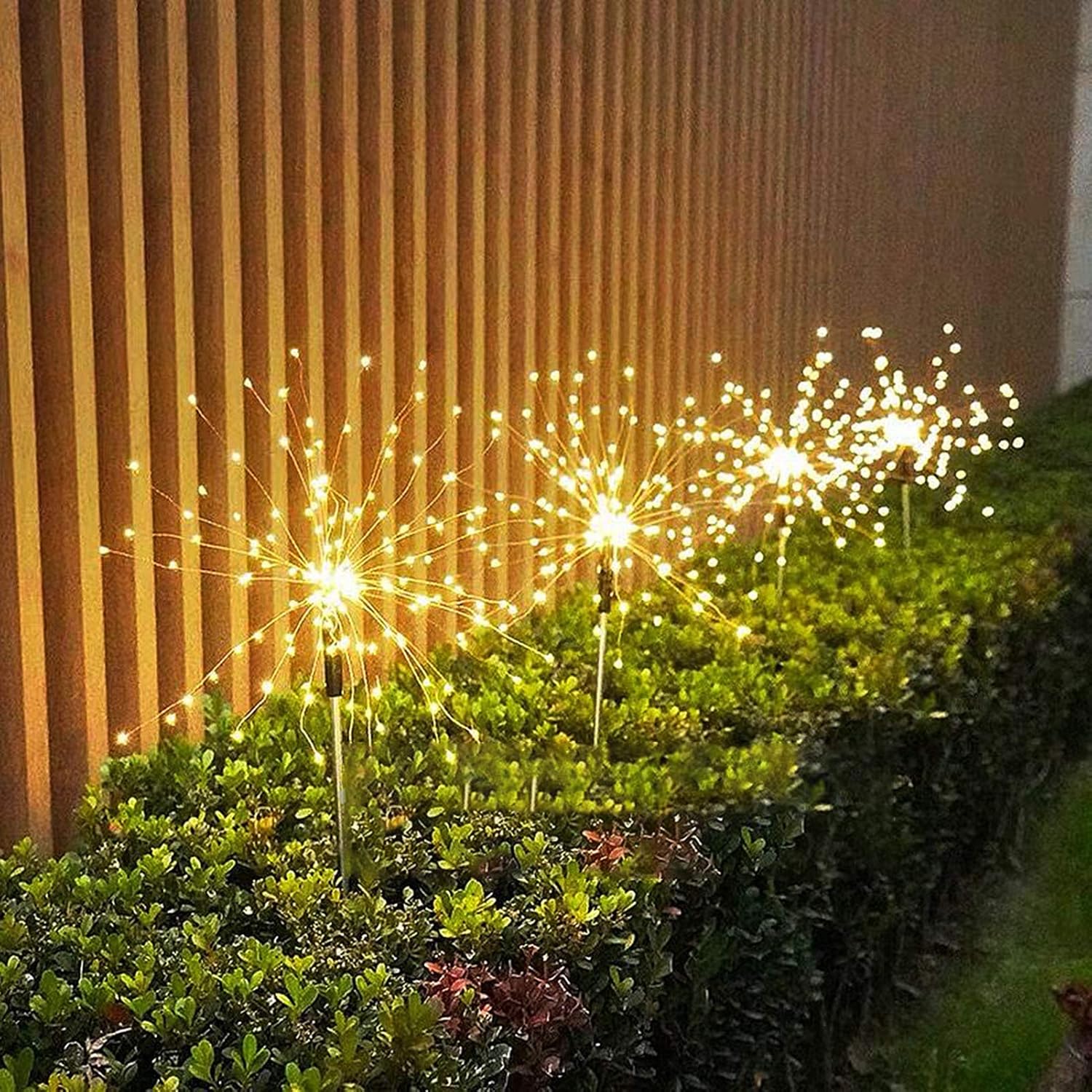 solar dandelion stake lights