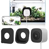 3MP 2K AI Reptile Aquarium Camera, Close-Focus Lens for Fish Tank Terrarium | Angle Magnetic Mount, Dual-Band Wi-Fi 2.4 GHz/5 GHz, 24/7 Recording, Anti-Glare and No Reflection, for Lizards and Snakes