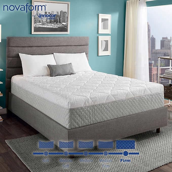 Novaform FlexTech II Memory Foam Queen Mattress Amazon.ca Home & Kitchen