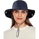 Waterproof Bucket Rain Hat for Women Wide Brim Summer UPF50+ Cowboy Sun Hat Men Foldable Soft Floppy Beach Hat