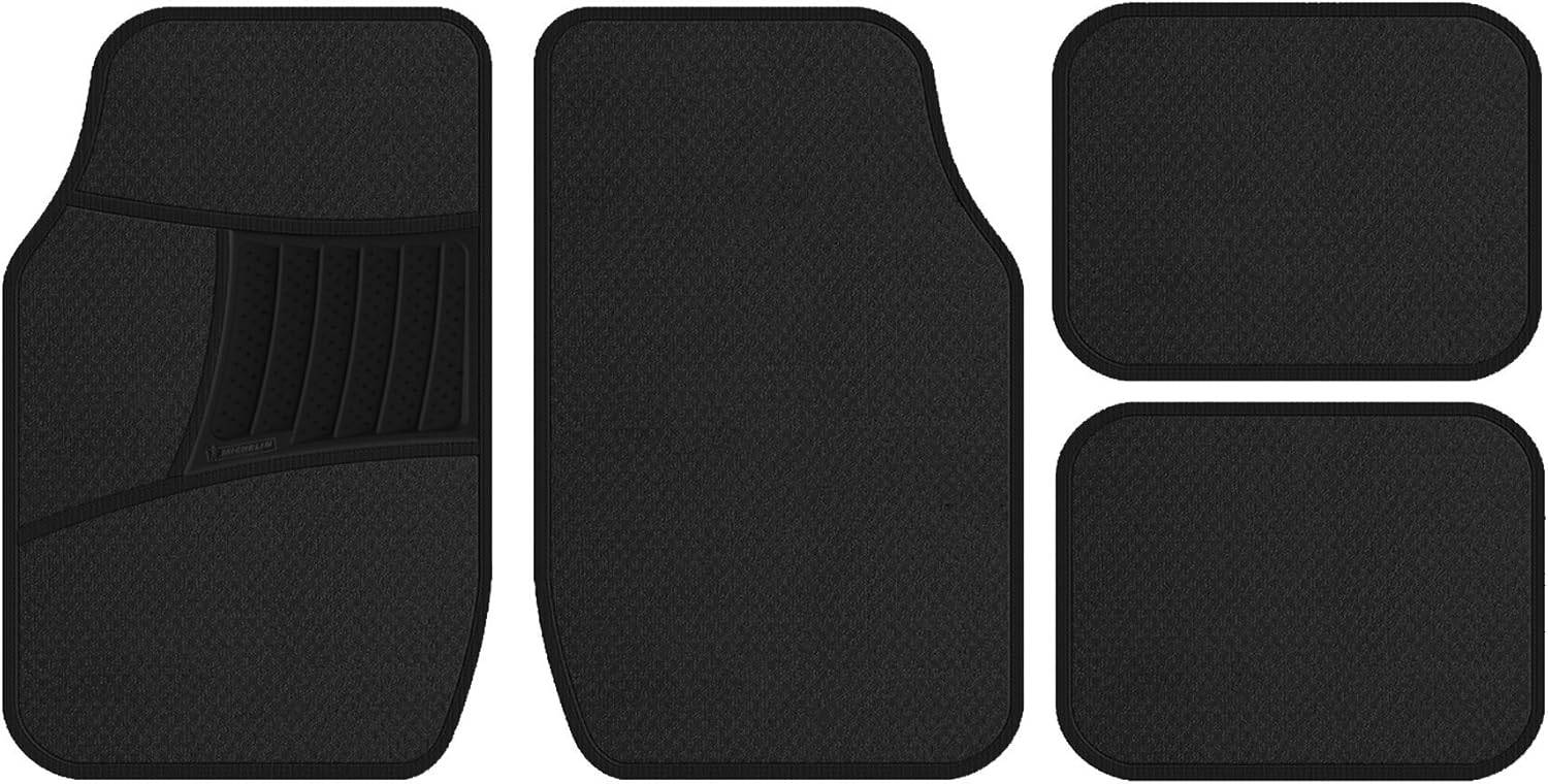 Amazon Com Michelin Automotive Rubber And Carpet Floor Mats 4