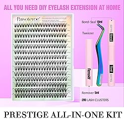 Pawotence Lash Extension Kit DIY 280pcs Individual