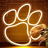 University Neon Sign for Wall Decor Dimmable Football Neon Light for Rugby Fans LED Sign for Man Cave Rugby Team Light for Club Garage Gamer Room Bar Birthday Gifts Size13.7 * 12.2In