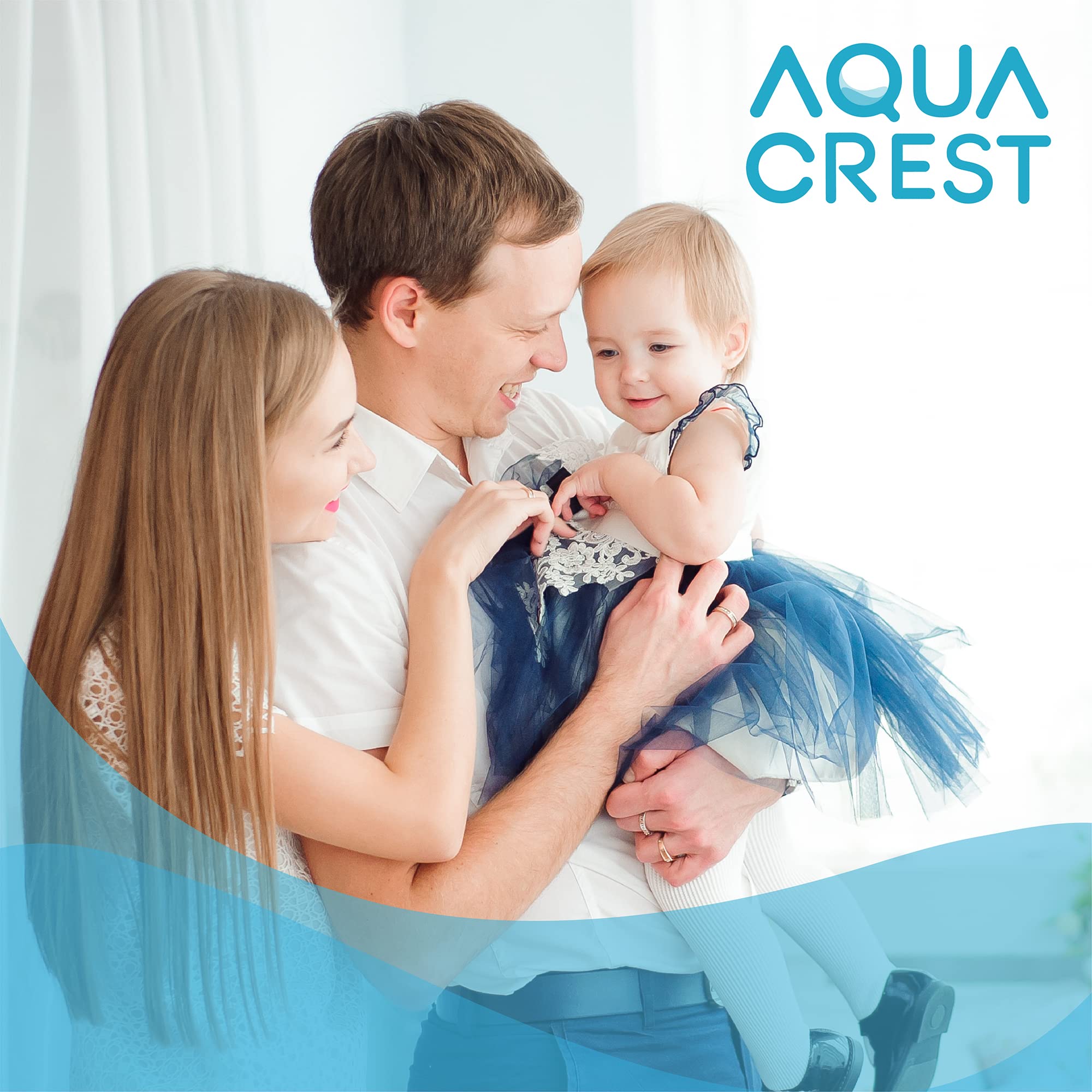 AQUA CREST Replacement for Frigidaire® & Electrolux® WF2CB®, PureSource2®, FC100, NGFC 2000, 9916, 469916, 469911, EWF2CBPA® Refrigerator Water Filter, 1 Filter