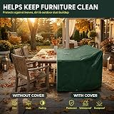 KEPLIN Garden Chair Cover Waterproof Heavy Duty All Weather UV Protection view 3