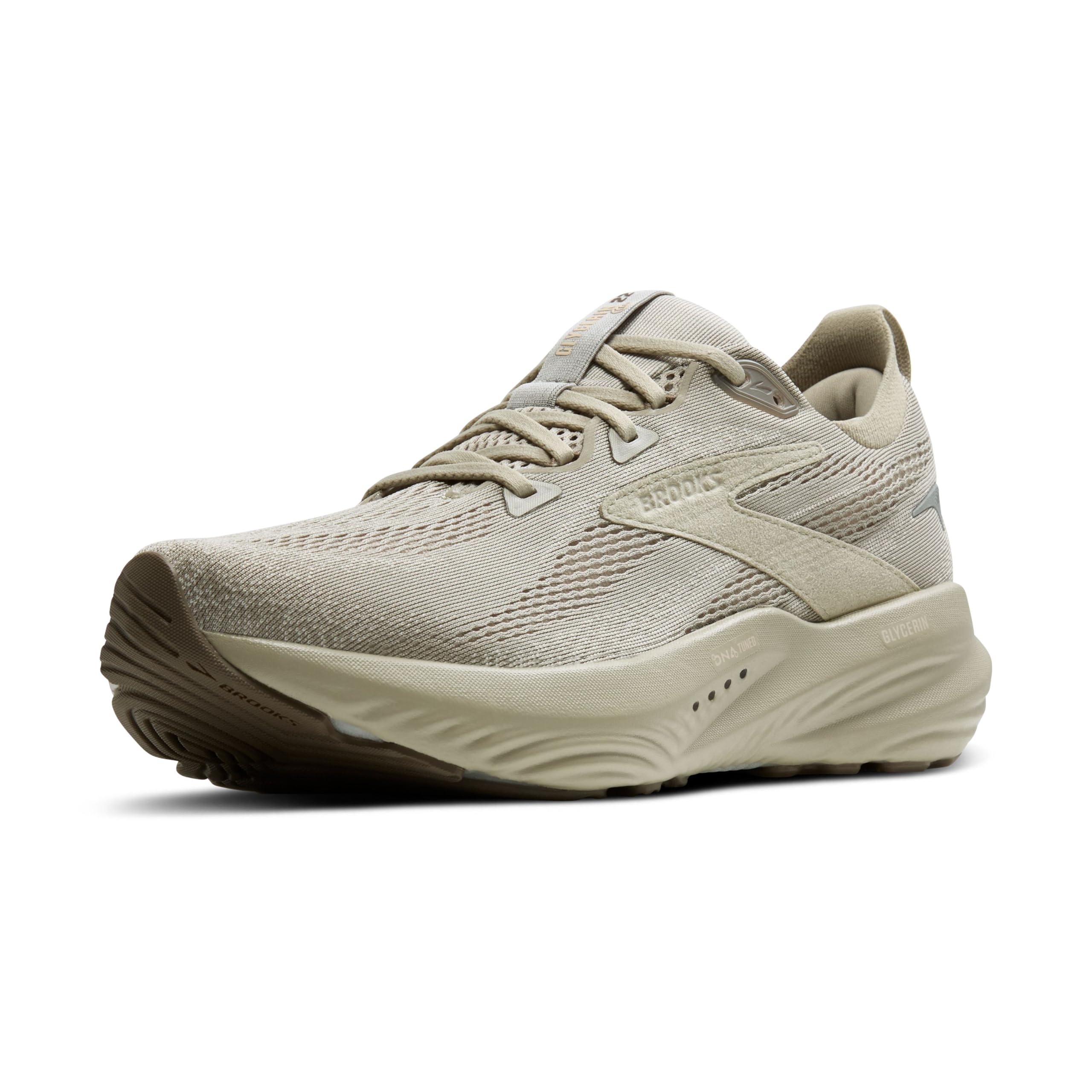 Brooks Men’s Glycerin 22 Neutral Running Shoe - London-Fog/Almond Oil/Falcon - 12 Medium Image