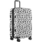 sukiost Carry On Luggage 22x14x9 Airline Approved, Suitcases with Wheels | 20 Inch Hardside PC+ABS Carry-On Luggage for Women Men, TSA Lock