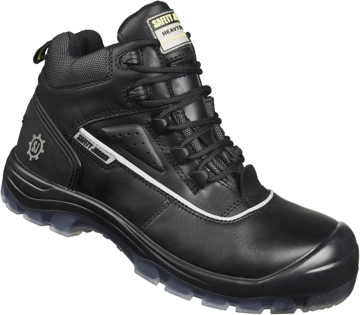 Safety Jogger Cosmos Safety Work Boots by Composite Toecap Black