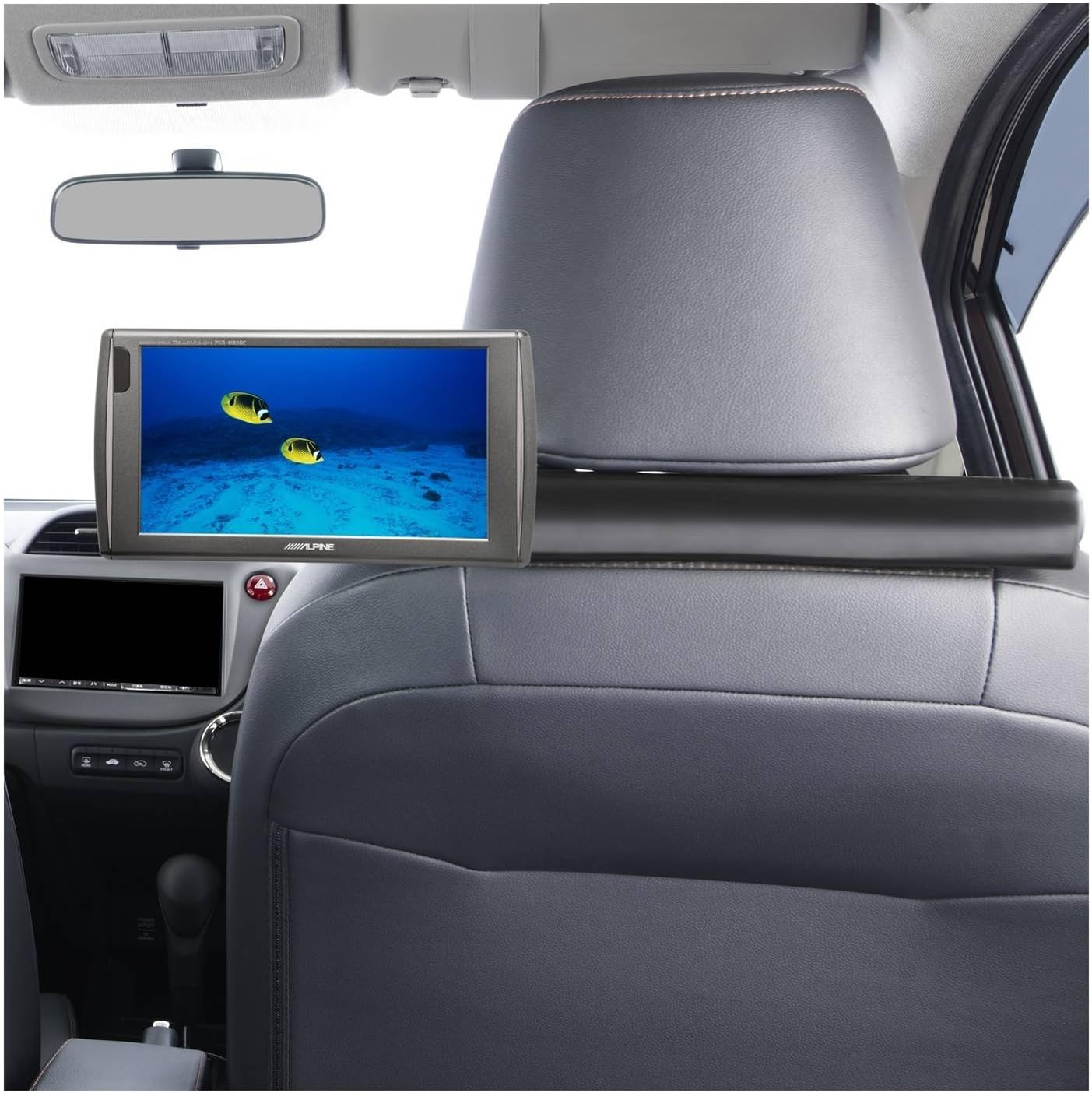 Amazon アルパイン Alpine リアビジョン 7型wvgaアーム取付け型 Pkg M700sc ヘッドレストモニター 車 バイク