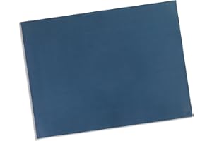 Rolyan Aquaplast-T Watercolors Thermoplastic Splinting Material, 13% UltraPerf, Professional Silky Smooth Finish, Moderate Memory, Highly Conformable, 1/16" x 18" x 24", Single Sheet, Metallic Blue
