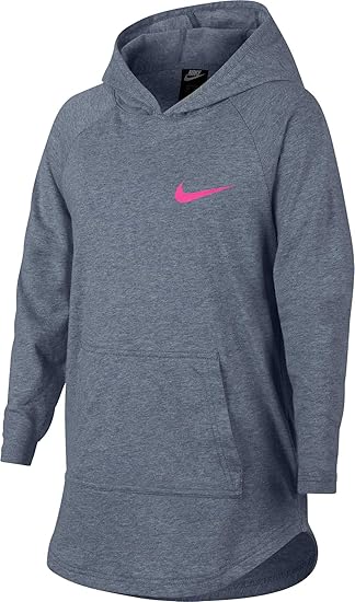 Amazon Co Jp ナイキ ガールズ スポーツウェア ジャージー フード付きプルオーバー X Small スポーツ アウトドア
