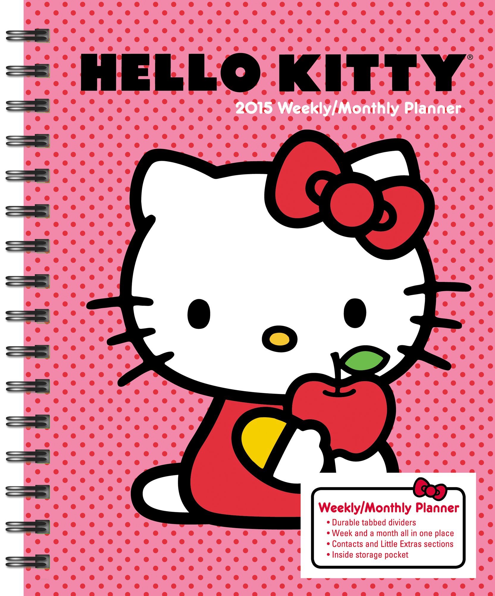 Hello Kitty 2015 Weekly/ Monthly Planner Calendar: Amazon.es: Acco ...