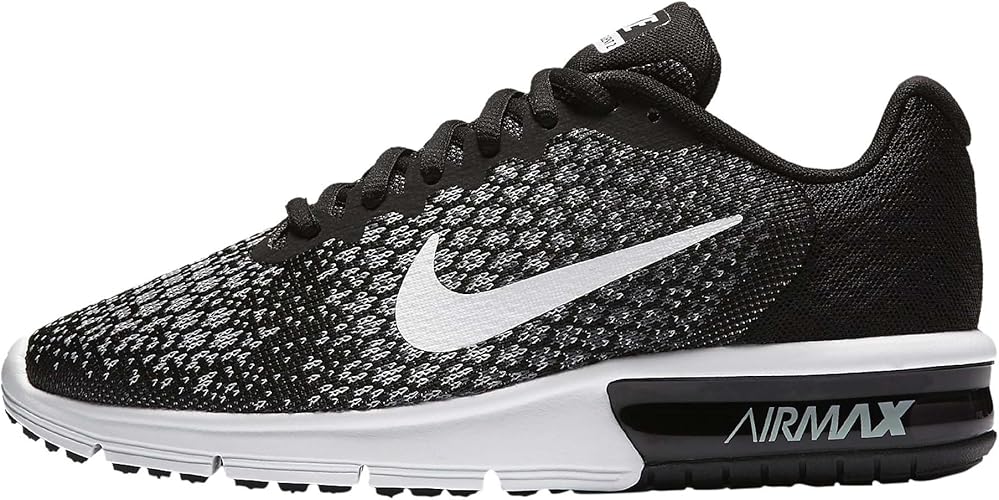 nike air max sequent 2 black womens