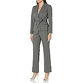 Le Suit Women's Plus Size Jacket/Pant Suit