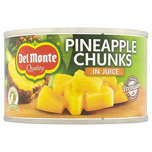 Del Monte Pineapple Chunks in Juice 230g, White
