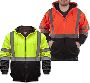 high vis hoodie sports direct