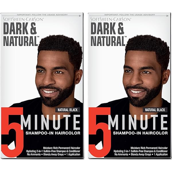 Amazon.com : Dark & Natural Color Men Natural Black (3 Pack