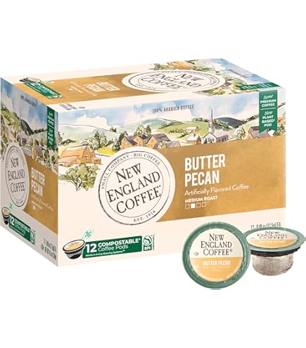 Amazon.com: New England Coffee Hazelnut Crème Medium Roast Single