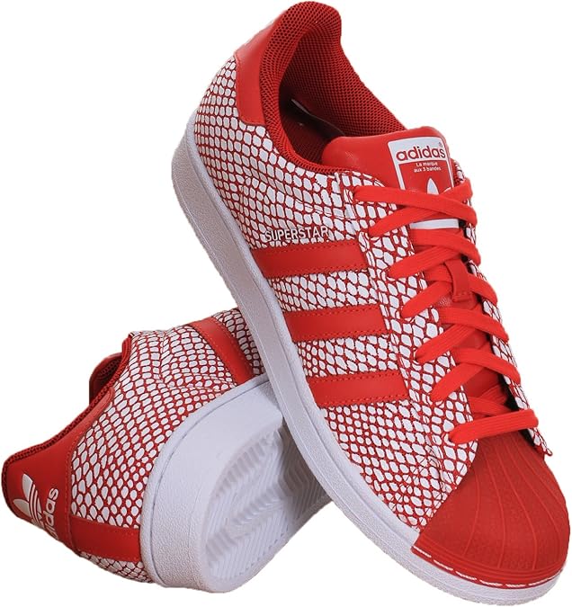 adidas Superstar Snake Pack Mens Style S82730red/wht