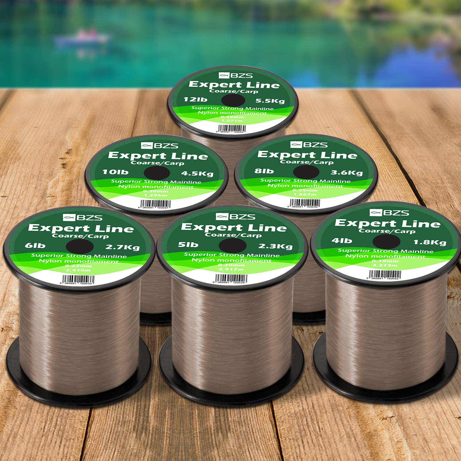 Fishing Fluorocarbon Line Sports carp and coarse mono fishing line 10lbs