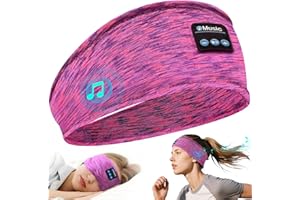 Headband Headphones Sleep Headphones Bluetooth Sleep for Side Sleepers & Sports Design, Headband with Washable Removable Modu