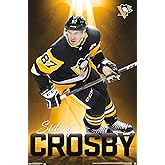 Trends International NHL Pittsburgh Penguins - Sidney Crosby 18 Wall Poster, 22.375" x 34", Premium Unframed Version