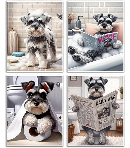 Targa In Metallo Vintage Schnauzer Coffee Co - Cartello Decorativo In Alluminio 20x30 Cm Per Bar, Casa, Giardino - 4