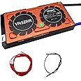 VNSZNR LiFePO4 BMS 12S 36V 60A Lithium Iron Phosphate Battery Management System PCB Protection Board with Balance Leads Wires for LiFePO4 3.2V Cells Battery Pack