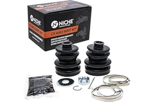 NICHE Front Rear CV Axle Boot Kit for Arctic Cat 400 500 300 250 454 375 1436-207 1436-228