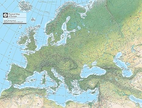 Amazon ヨーロッパマップ壁紙壁壁画 自己粘着 複数のサイズ National Geographicイメージからmagic壁画 Large 8 0 H X 10 7 W 3 Panel Ngs Ngm Lrg 壁紙