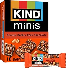 KIND Minis, Peanut Butter Dark Chocolate, 0.7 Oz (Pack Of 10)
