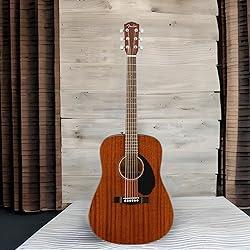 Fender Acoustic Guitar, CD-60S, with 2-Year