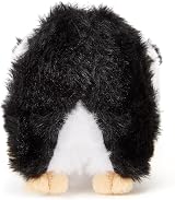Zappi Co 100% Recycled Black White Dutch Breed Guinea Pig Plush Toy 15cm view 7
