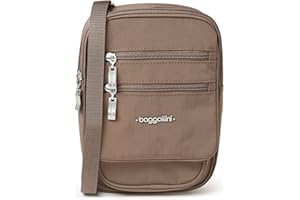 Baggallini RFID Journey Crossbody Bag for Women - Travel Bag Crossbody Phone Purse - Passport Holder & RFID Credit Card Slots