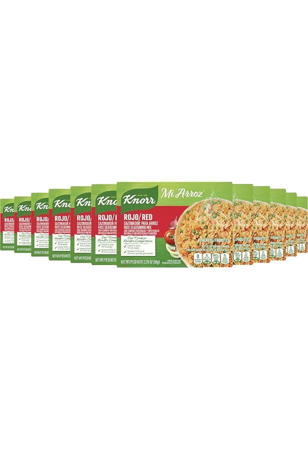 Packet Rice Mixes Arborio Rice Knorr Red Rice Seasong Mix Mi Arroz - 1 Box Of 4 - 0.59 ...