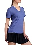 MIER Women's Golf Polo Shirts Collarless Short