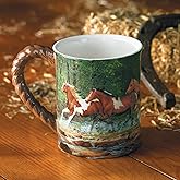 Spring Creek Horse Sculpted Mug by Chris Cummings