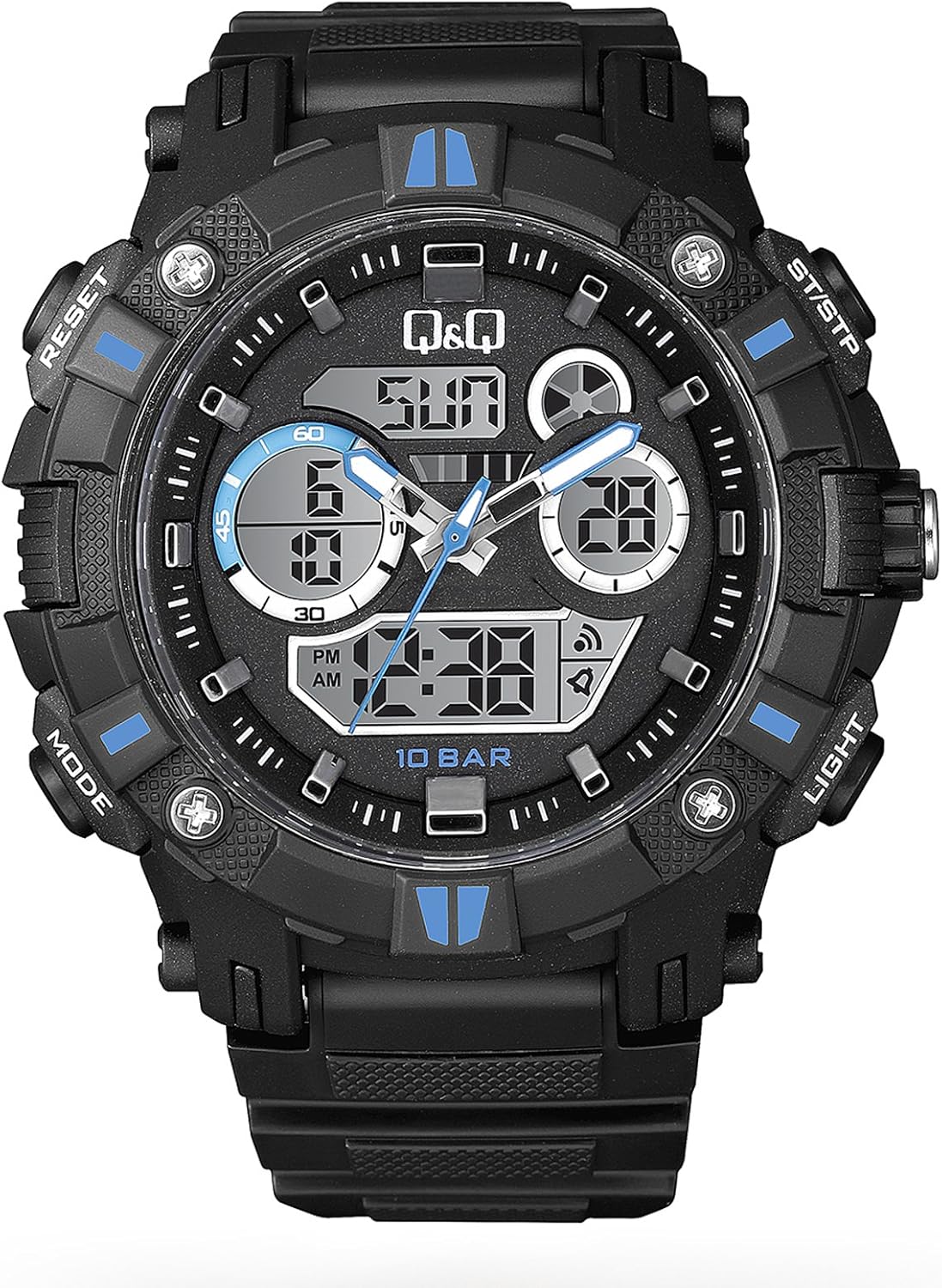 Buy Q&Q Dual Time AnalogDigital Watch for Men GW88J004Y Online at
