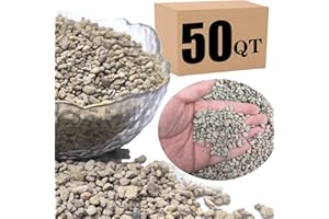 MDPQT Horticultural Pumice for Plants Professional Sifted (50 QT, 1/4 inch)