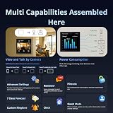 SONOFF NSPanel Pro Smart Home Control Panel Zigbee Gateway Hub Power Statistics view 9