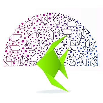 Liwute Origami Papier 39x39 Origami Papier Handwerk Für