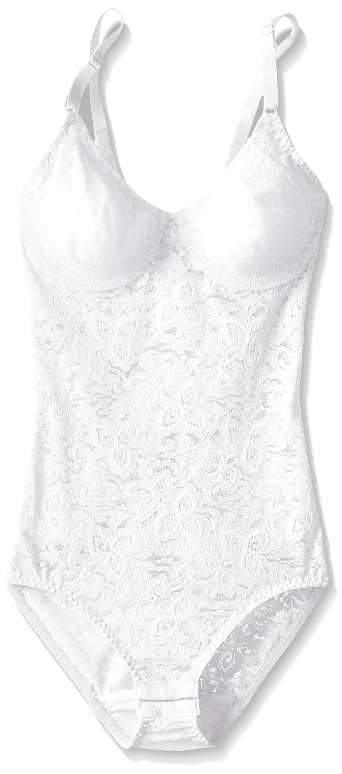 Bali Women’s Shapewear Firm Control Lace ‘N Smooth Builtin Bra Body