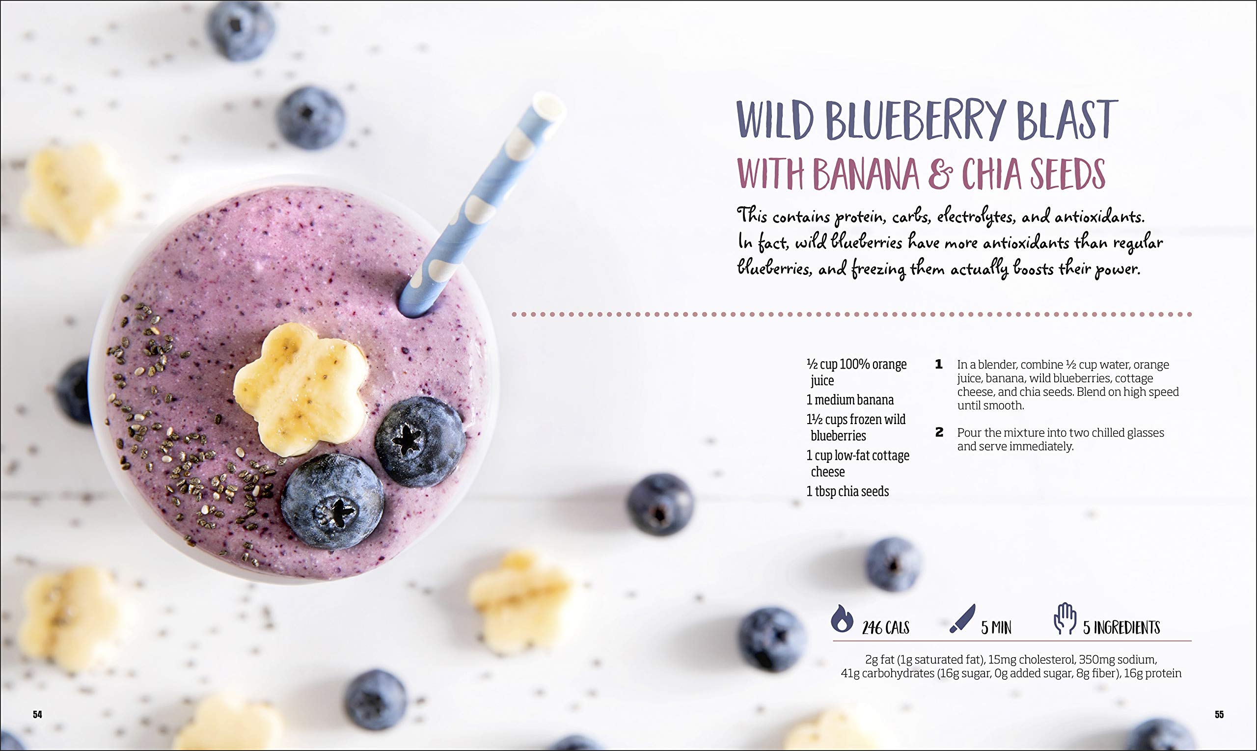 Healthy Quick & Easy Smoothies: 100 No-Fuss Recipes Under 300 Calories You Can Make with 5 Ingredients