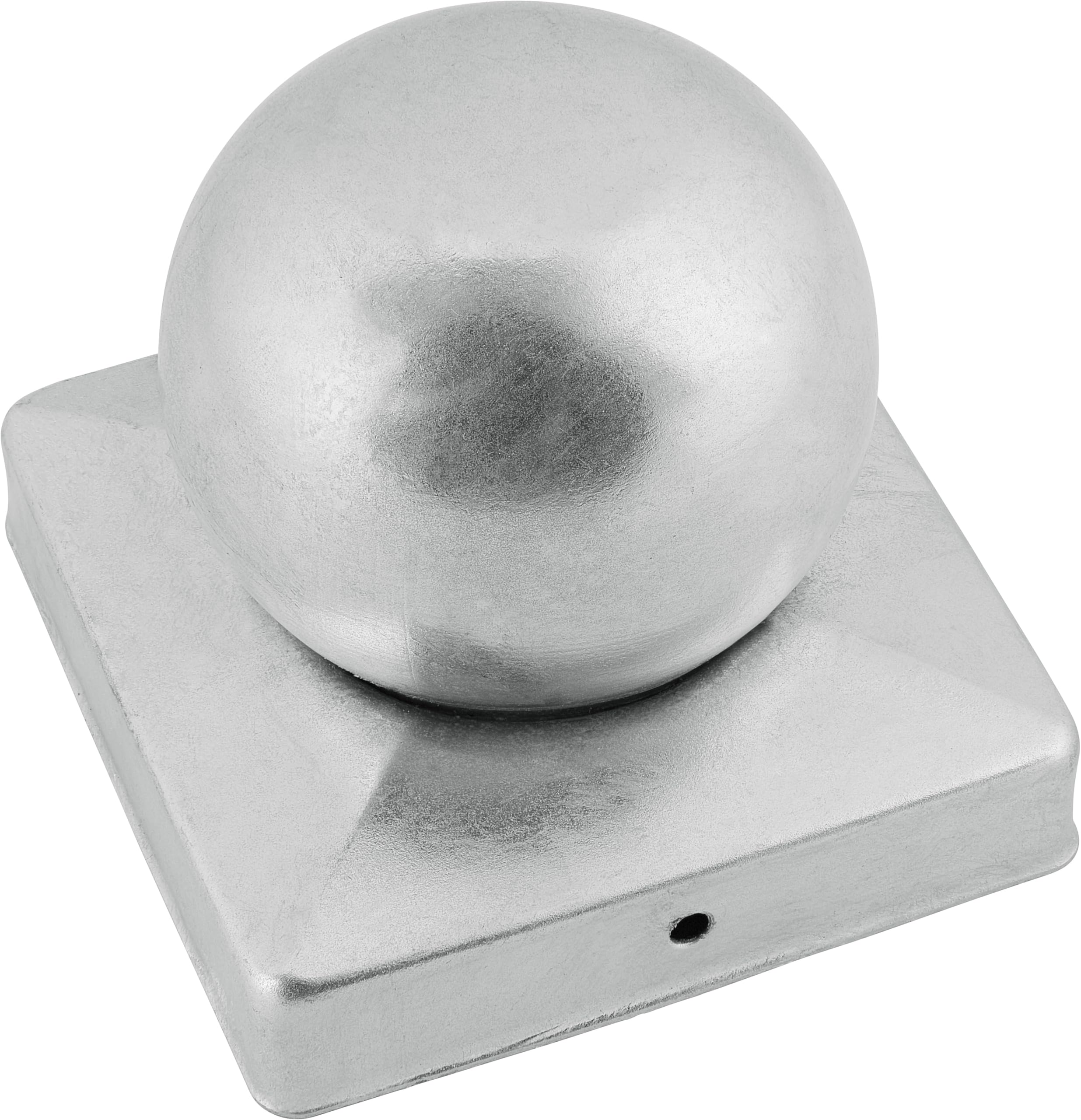 CONNEX HV4293 ZP 90 x 90mm Post Caps with Ball